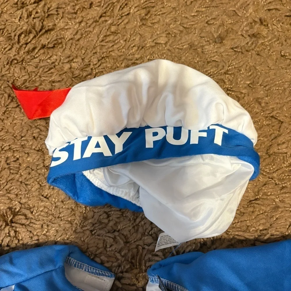 Stay Puft Marshmallow Man Kids Costume Ghostbusters 12-24 mos Baby Toddler